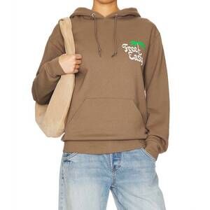NEW FREE & EASY shady og hoodie in safari